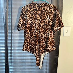 Animal Print Bodysuit